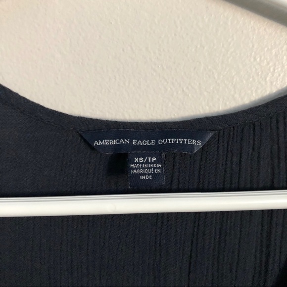 American Eagle Embroidered Boho Blouse - Picture 4 of 5